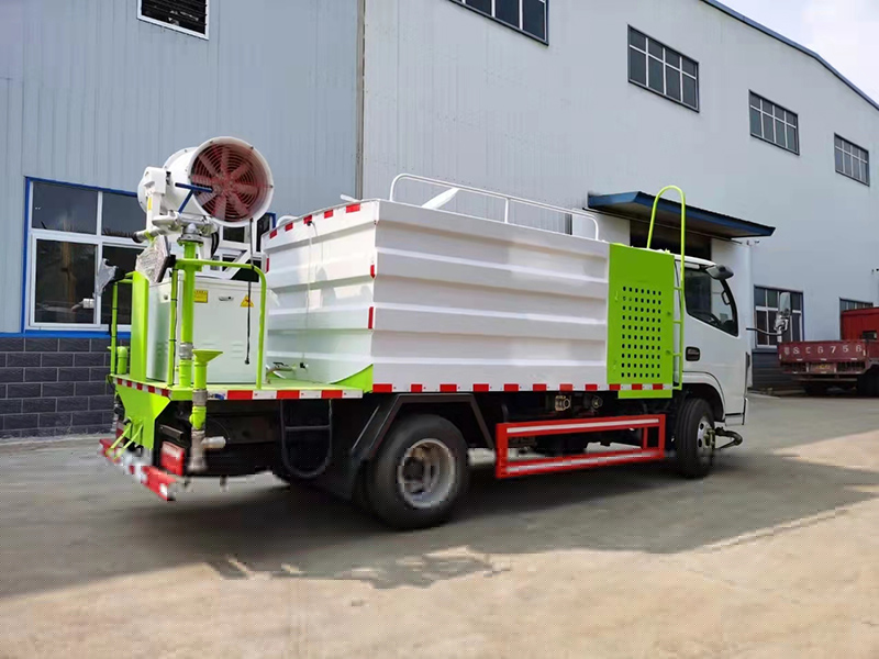 國六東風(fēng)灑水抑塵車價格免交購置稅30米霧炮廠家車前沖圖片